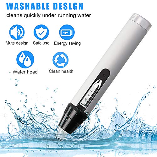 image for Berepo Nose Hair Trimmer - Electric Eyebrow and Facial Hair Clippers 4