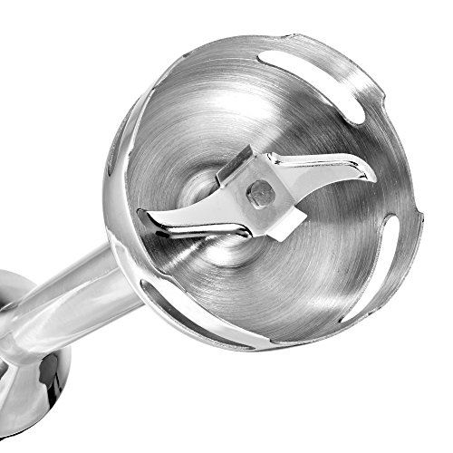 WMF Lineo Stabmixer Set 5-teilig, Pürierstab, Schneebesen, Milchaufschäumer, Zerkleinerer, 700 Watt, Zauberstab inkl. 1l-Mixbehälter, edelstahl matt – Bild 5