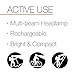 PETZL - ACTIK Headlamp, 300 Lumens, Active Lighting