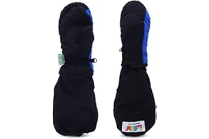 L-Bow Kids Mittens + Super Soft Easy Entry Style for Kids Mittens + Waterproof Stay On Design