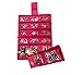 Yazzii Sewing Machine Feet Organizer Bag - Sewing Supply Organizer - Sewing Accessories Organizer with Pockets Fuchsia