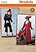 Simplicity Sewing Pattern 2333 Men's Costumes Size AA (XS-S-M)