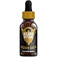 Beard Octane: Liquid Gold - Natural Beard Oil w/Argan Oil - 1 Oz - Promotes Healthy Softer Beards - Made in USA - Premium Handcrafted Beard Care