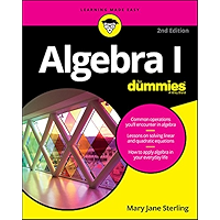 Algebra I For Dummies (For Dummies (Lifestyle)) book cover Algebra I For Dummies (For Dummies (Lifestyle)) book cover