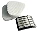 HEPA Filter + 2 Foam Flet Filter Kit for Shark Navigator Life Away XFF350 XHF350 NV350 NV351 NV352 NV355 NV356 NV356E NV357 NV360 NV370 NVLFT199 UV440 NV350A NV350E