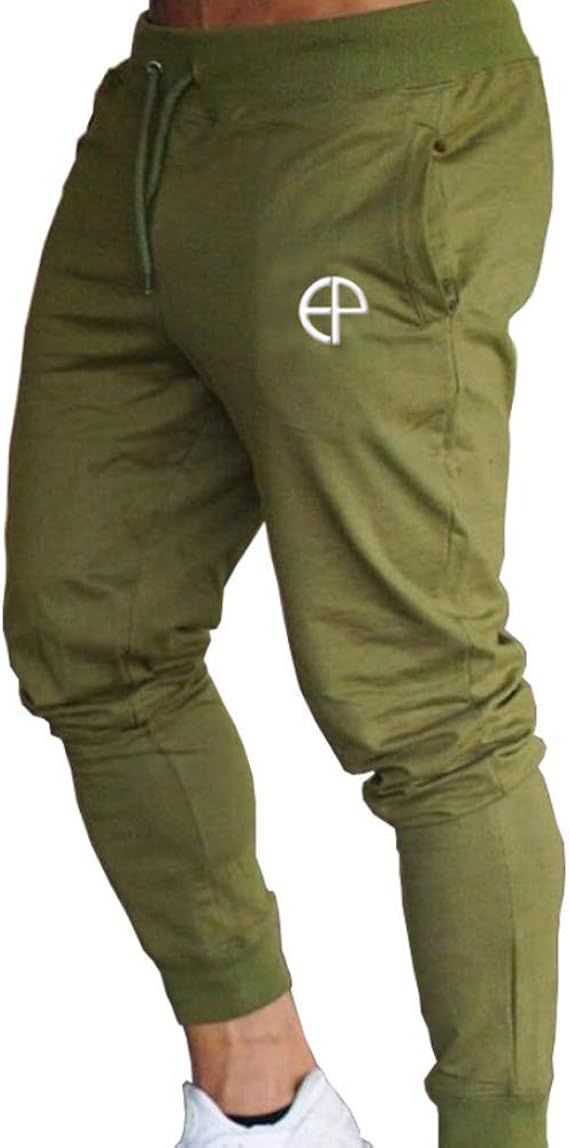 Amazon メンズ トレーニングパンツ ジム ジョガーパンツ フィットネス スリム スウェットパンツ スリム ジャージパンツ ロング スキニー アクティブロングパンツ 通販