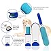 Pet Hair Remover, Pet Hair & Lint Remover, FlatLED Fur Remover Fur Cleaning Tool Travel Size with Self Cleaning Base Double-Sided Brush For Furniture, Clothes, Couch, Carpet, Car Seat and Deshedding
