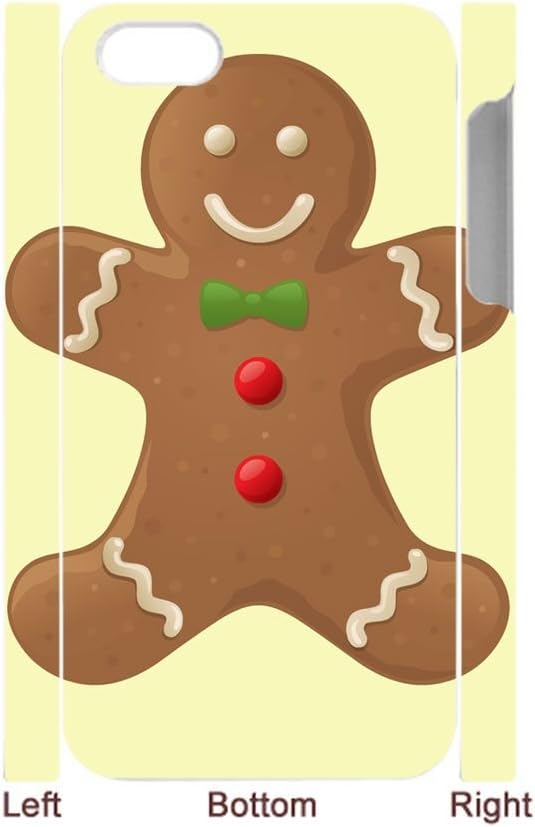 Generic Fine For Iphone 4 Gen 4S Man Pc Printing Gingerbread Phone Shells