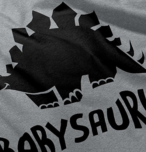 Babysaurus Cute Funny Dinosaur Infant Mommy Daddy T Rex Baby Onesie Bodysuit