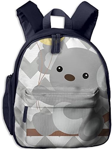 JJH Kids Pocket School Backpack Koala With Balloon For Outdoors And Go To School