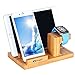 Apple Watch Stand,BAVIER Bamboo Wood Charge Dock,Charge Dock Holder,Bamboo Wood Charge Station/Cradle for Apple Watch,iPhone,Smartphone,iPhone iPad and Smartphones and Tablets (Bamboo Wood B1)