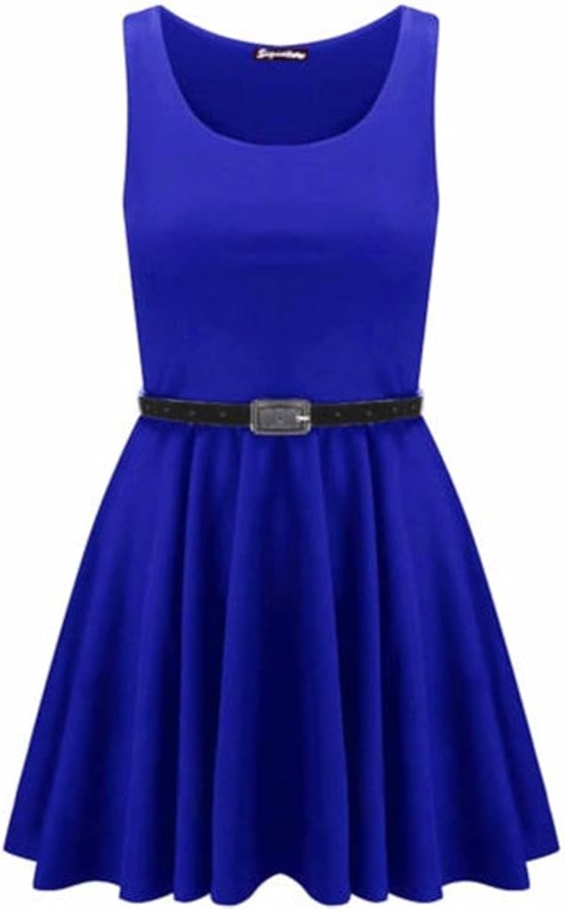 blue dress going out