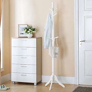 Prb Rtry Generic Einfache Moderne Kleiderbugel Stock Schlafzimmer Wohnzimmer Ideen Nach Hause Solide Holz Garderobe B Amazon De Kuche Haushalt
