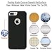 Feceir® Anti-Gravity Selfie Case for iPhone 6/6S, Hands Free Nano Suction Stick to Glass, Tile, Car GPS, Most Smooth Surface (Black 4.7