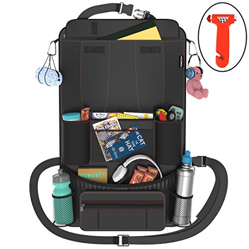 image for FORTEM THE EXTRA MILE Car Back Seat Organizer | Insulated Pockets | Ba