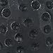 A29 Set of 12 Round Iron Clavos Decorative Nails, Hand-Forged, 1 Inch Clavos, Natural Black Finish, Decorative Bolts for Doors, Cabinets, Furniture