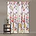 Greenland Home Watercolor Dream Curtains - Drapes - Lined Panel Pair with tiebacks - Set of 2 Panels - 63