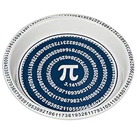 ComputerGear Pi Day Pie Plate Math Mathematical Symbol Ceramic Pan Dish 10"