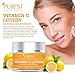 Purest Naturals Anti-Aging Vitamin C Facial Moisturizer Lotion - Best Face Wash For Skin Brightening & Sun Protection - With Green Tea, Hydrating Jojoba Oil & MSM