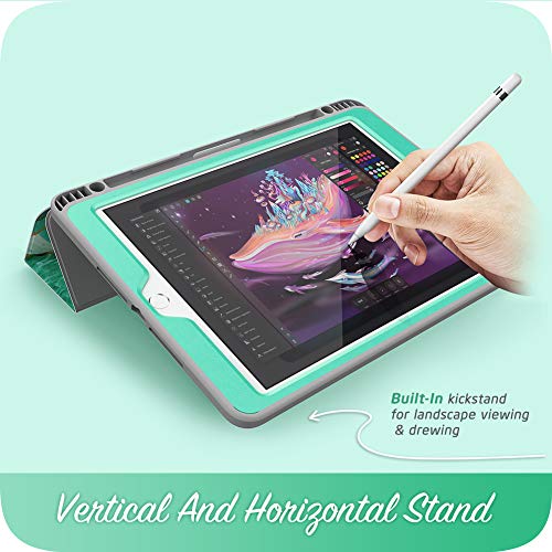 i-Blason Cosmo Case for New iPad 7th Generation, iPad 10.2 2019 Case, Full-Body Trifold with Built-i - //medicalbooks.filipinodoctors.org