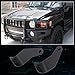 UNI FILTER DOT Approved 32Inch 180W Curved LED Light Bar + 2Pcs Front Lower Hidden Bumper Mounting Brackets + 1x DT Connector Wiring Harness Kit + 1x Rocker Switch for 2006-2010 Hummer H3