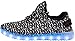 Tokee Unisex Led Light Up Shoes USB Cable Charging Luminous Sneakers