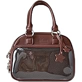 Vobomo Ita Bag Ita Backpack with Insert Big Capacity Single Shoulder Bag Crossbody Bag Y2k Handbag Commuter Bag (Brown)