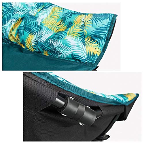 Deckchairs Mond Stühle Groß Falten Tragbar Im Freien Campingstuhl Deluxe Strand Angelsitz – Bild 5