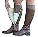 Lucky Love (TM) Reversible, Double Sided Boot Cuffs for Women, Cute Boot Toppers