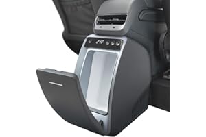 TESCAMP Havnby Tesla Model Y 12 Volt Portable Car Refrigerator, 5Liter(5.28qt), Compressor Freezer, Cooler, Warmer, Fridge for Outdoor, Travel, Camping, Compact Size Vertical