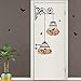 wall stickers home decor Livoty Birdcage Decorative Painting Bedroom Living room TV Wall Stickers Mural