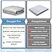 Snuggle Pro Weighted Blanket Adult - 15 lbs Heavy Blanket for Sleeping, 48