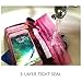 iKuShang Waterproof Pouch 2 Pack/3 Pack Waterproof Fanny Pack Waterproof Phone Case Waterproof Wallet Protect Your Valuables Safe & Dry Perfect for Boating Swimming Beach Pool Water Parks