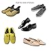 Massaging Insoles Magnetic Massage Insoles for Women and Men Health Foot Magnetic Therapy Magnet Acupressure Shoe Boots Pads (US Women 4~10/Man 6.5~9))