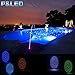P&LED 120V,35W Color Changing Replacement Swimming Pool Lights Bulb LED PAR56 Light (switch control + remote control type) For Pentair Hayward Light Fixture,and For Inground Pool,E27/E26