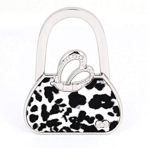 Hook Hanger Holder - Leopard Print Bag Holder Style Foldable Table Hook Purse Hanger - Printed Purse 2a4 2a7 For Pattern Bags Print Baggings Tables