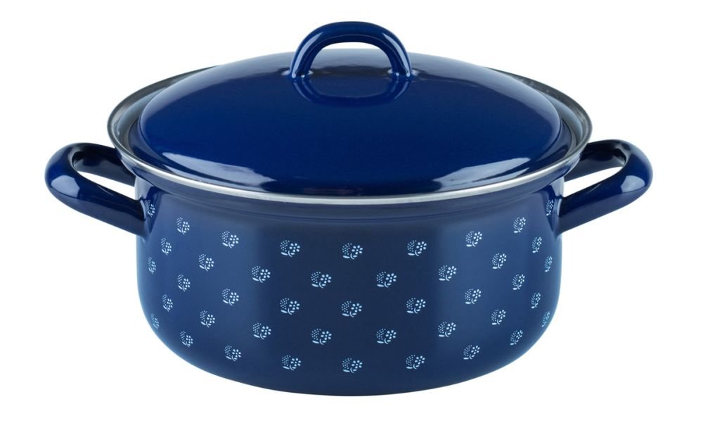 Riess Country - Dirndl Covered Casserole 20 cm, Diameter- Blue