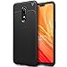 Oneplus 6 Case, KuGi Oneplus 6 case, Scratch Resistant & Anti Slip Flexible Soft TPU Case for Oneplus 6 Smartphone(Black)