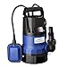 SUPER DEAL 1/2HP Submersible Clean/Dirty Water Pump 2000 GPH Swimming Pool Garden Tub Pond Flood Drain w/Float Switch and Extra Long 33ft Cable