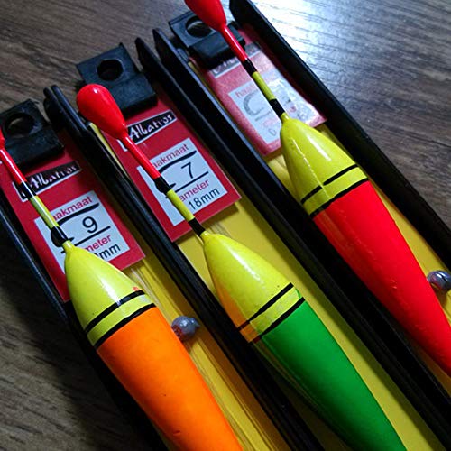 Yfch 6 Pc Flotteur De Pêche Lignes Montées Avec Hameçon