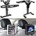 Bedee Car Seat Headrest Mount Holder Adjustable Rotatable for Apple iPad Air/Mini/Pro, Samsumg Galaxy Tab, Kindle Fire, 7
