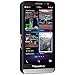 Amzer Shellster Shell Case Holster Combo for BlackBerry Z30 - Retail Packaging - Black