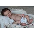 Anano Reborn Baby Dolls Silicone Full Body Boy, 18 Inch Realistic Newborn Baby Dolls That Look Real Life Like Reborn Waterproof Anatomically Correct Baby Boy Washable Doll