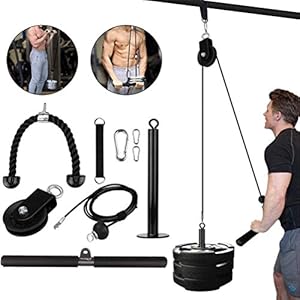 Katyma Onderarm pols trainer home fitnessapparatuur DIY liftpulley systeem kabelsysteem machine voor het trainen van…