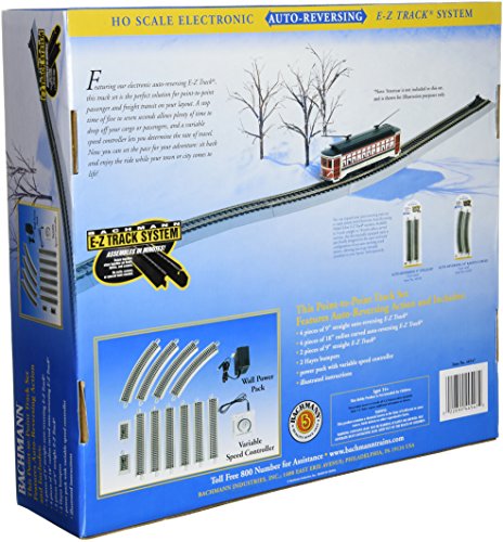 Bachmann Trains Nickel Silver E-Z Track Reversing System-Ho Scale