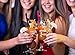 An unmarried woman Bachelor party Drinking Straw Dispensers and confetti