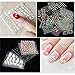 CJESLNA New 50 Sheets 3D Design Nail Art Sticker Tip Decal Manicure