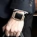 Apple Watch Band 42mm, Stainless Steel Watch Mesh Band Magnetic Replacement Wrist Band With Metal Protective Case for Woman/Men Apple Watch Series 2 Series 1 Sport Nike+ Edition-Retro Gold
