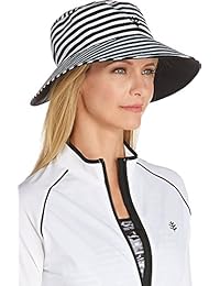 Coolibar UPF 50+ - Gorro de piscina reversible para mujer