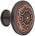 Amerock BP27030ORB Sundara 1-1/4 in (32 mm) Diameter Oil-Rubbed Bronze Cabinet Knob